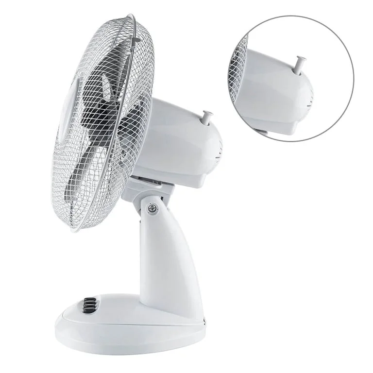 12" Desk fan Muhler FM-12, 30 W, 3 fins