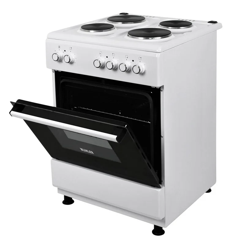 Комплект Голяма готварска печка Muhler ELC-600E + Миксер Muhler MX-250 + Чугунен тиган Luigi Ferrero Opera FR-3480 34x26.8x8cm, 3.5L