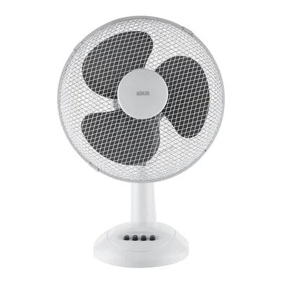 12" Desk fan Muhler FM-12, 30 W, 3 fins