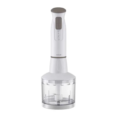 Hand blender 3in1 Muhler MB-603, 600W, metal