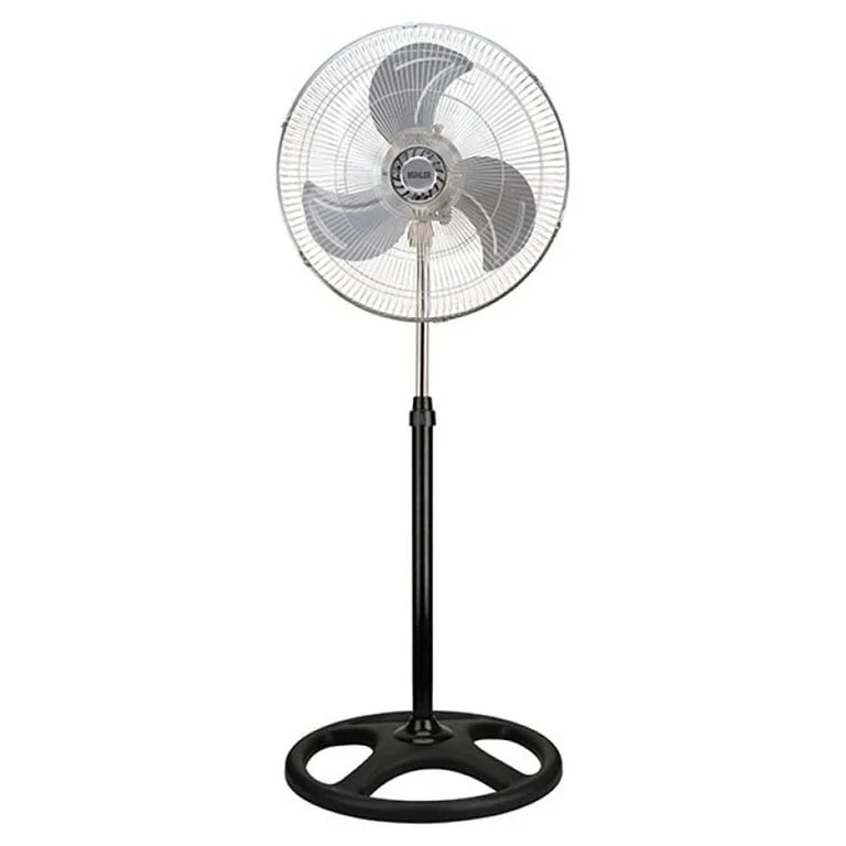 16" Industrial wall fan Muhler FM-6116D, 50W, stand