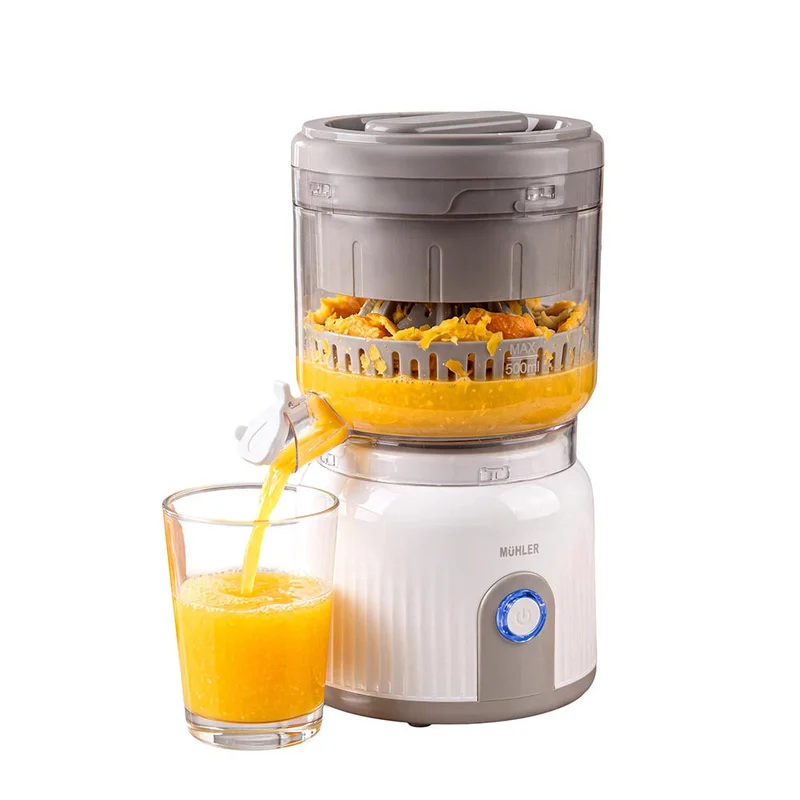 Citrus Juicer Muhler MJ-9022, 2 cones, self pressing system
