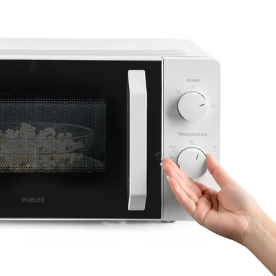 Микровълнова фурна Muhler,MO-5051, 20L,бяла механична