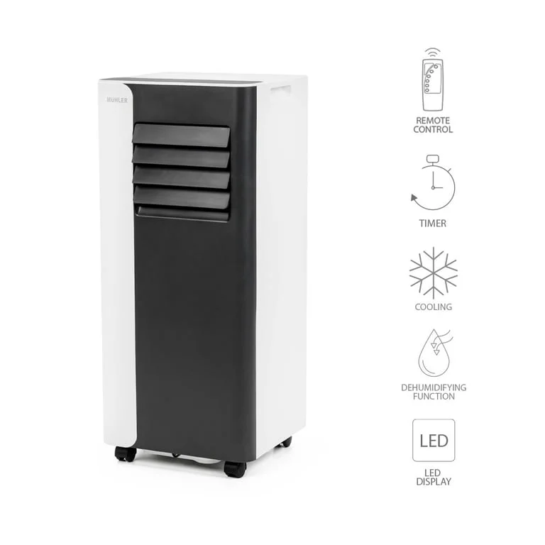 Portable air conditioner Muhler MPAC70-C, cooling, 7000-ВТU