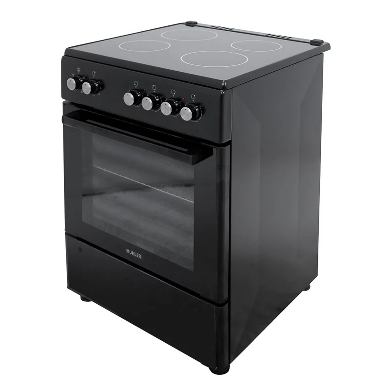 Голяма готварска печка Muhler ELC-VC601EB, 4В