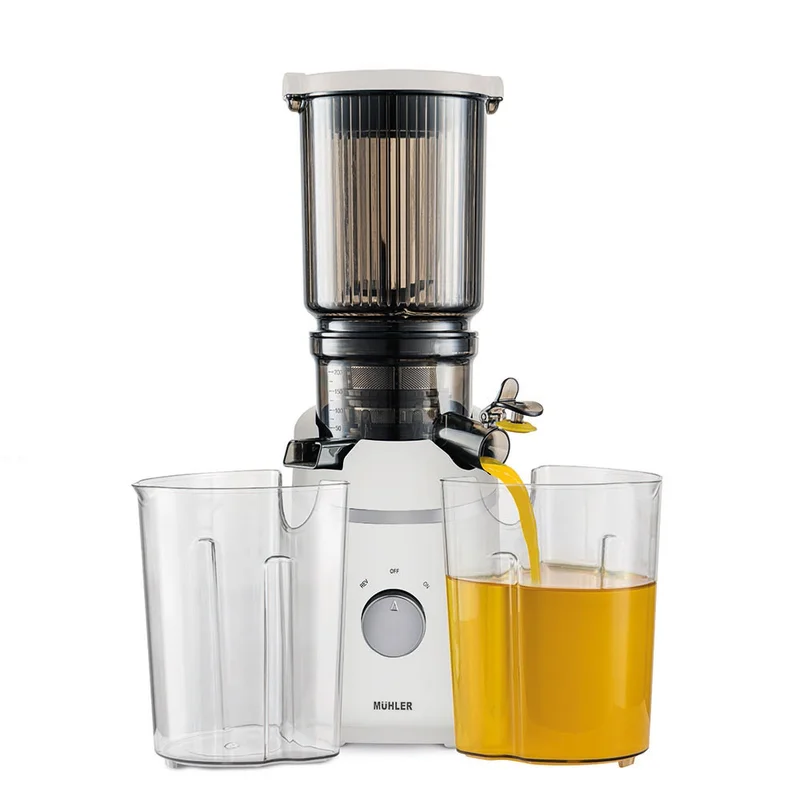 Сокоизстисквачка бавнооборотна Muhler MSJ - 250, 250W, DC мотор, 125 мм. отвор