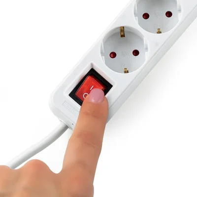 Разклонител с ключ, 6G, 1.5mm2,  1.5m дължина
