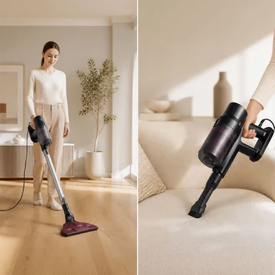 Прахосмукачка 2в1 Muhler MVS-609, 600W, стик