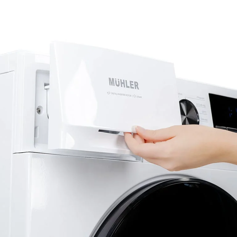 Пералня Muhler IWM714WA, клас А, Steam Wash, инверторна, 7kg, 1400rpm