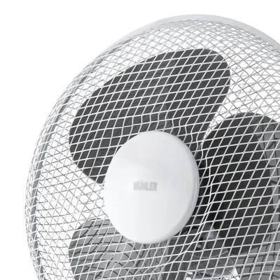 12" Desk fan Muhler FM-12, 30 W, 3 fins