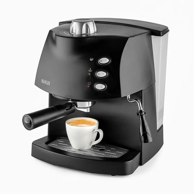 Комплект Еспресо машина Muhler MCM-1583 + 2 x 90ml чаши за еспресо Luigi Ferrero Coffeina FR-8047