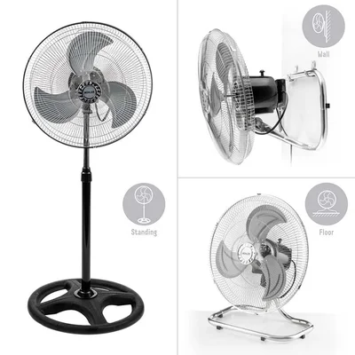 18" Industial fan Muhler FM-8138D 3in1, stand, wall, floor
