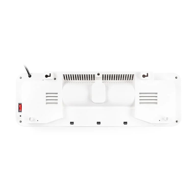 Печка керамична Muhler MCW-2035, 2000W, стенна, стъклен панел, LED дисплей, дистанционно управление