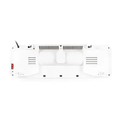 Печка керамична Muhler MCW-2035, 2000W, стенна, стъклен панел, LED дисплей, дистанционно управление