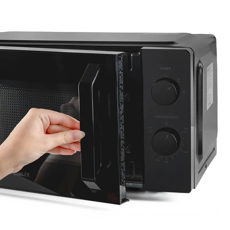 Микровълнова фурна Muhler MO-5055, 20L,черна механична