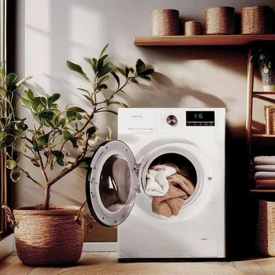 Пералня Muhler IWM714WA, клас А, Steam Wash, инверторна, 7kg, 1400rpm