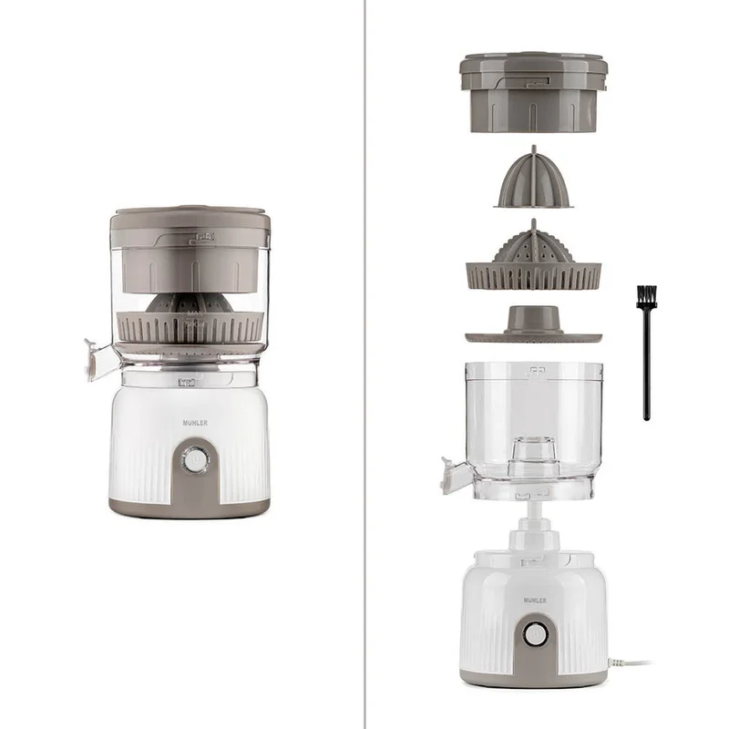 Citrus Juicer Muhler MJ-9022, 2 cones, self pressing system