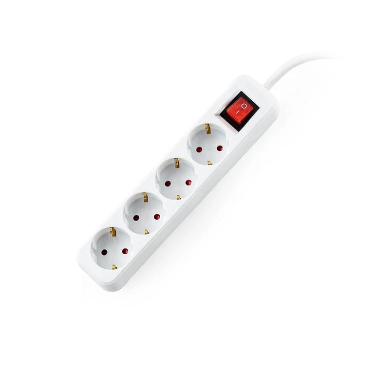 Разклонител с ключ, 4G, 1.5mm2,  1.5m дължина