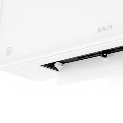 Печка керамична Muhler MCW-2035, 2000W, стенна, стъклен панел, LED дисплей, дистанционно управление