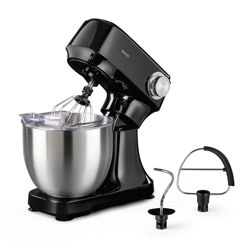 Миксер планетарен  Muhler MXP-800S, 800W, 4.5L купа от неръждаема стомана