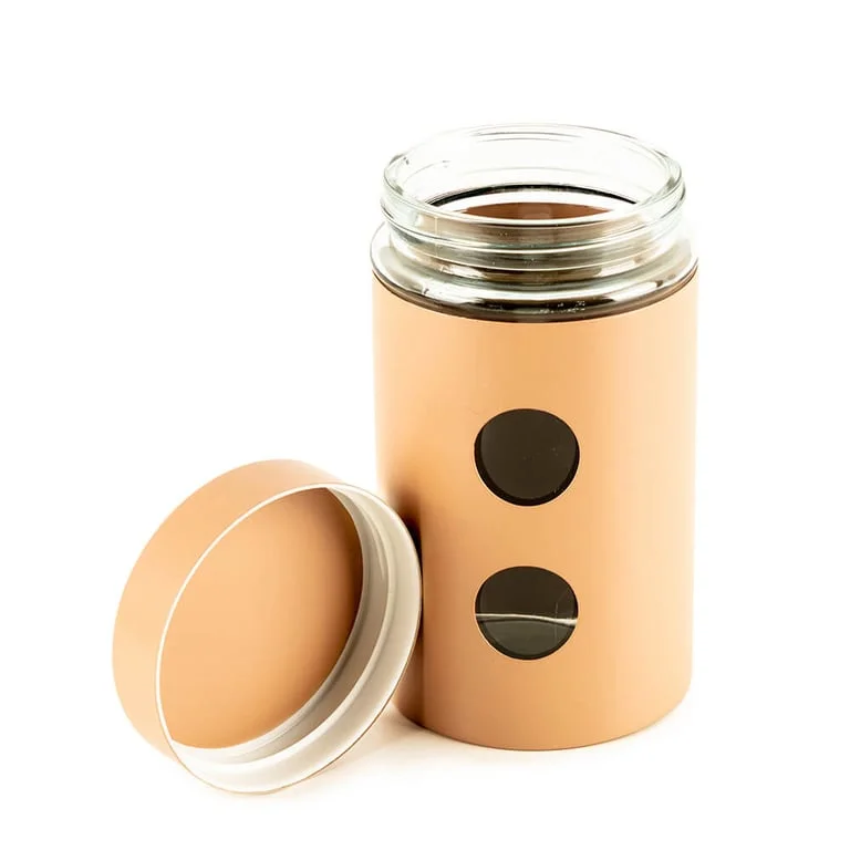 Storage jar Muhler MR-1406BEМ 1.05L, beige