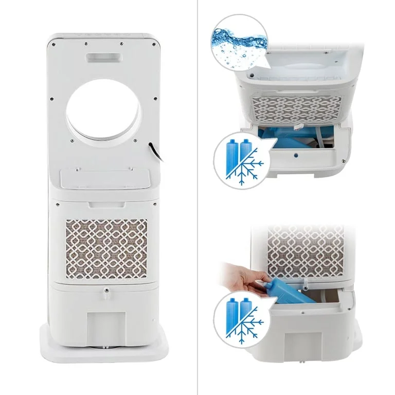 Mobile bladeless cooler Muhler MC-4000, 65W, LED, 4 l, timer