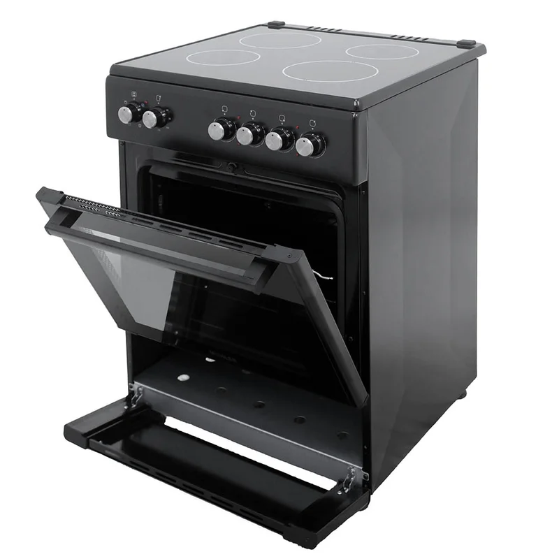 Голяма готварска печка Muhler ELC-VC601EB, 4В