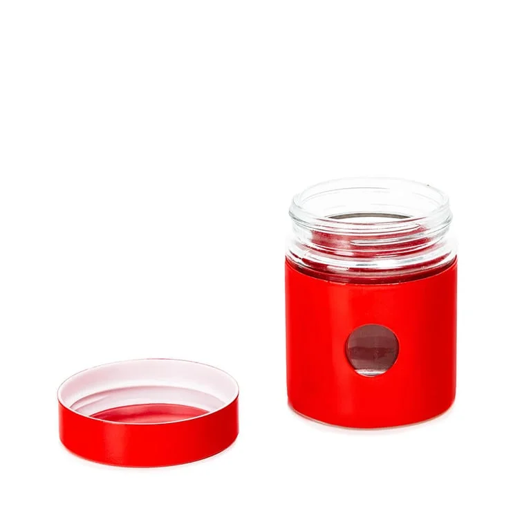 Storage jar Muhler MR-1408RXS 300ml, red