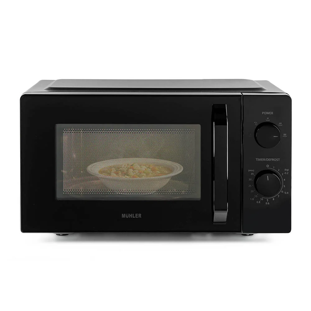 Микровълнова фурна Muhler,MO-5055, 20L,черна механична