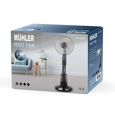 16" Mist fan Muhler MF-1677, timer, mech. Control