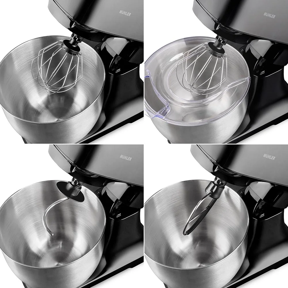 Bundle and Save 41% - Planetary Mixer Muhler MXP-800S, 4.5 + Digital Kitchen Scale Muhler KSC-2277 Juicy, up to 5kg