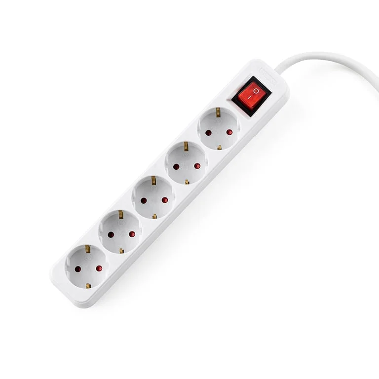 Разклонител с ключ, 5G, 1.5mm2,  1.5m дължина