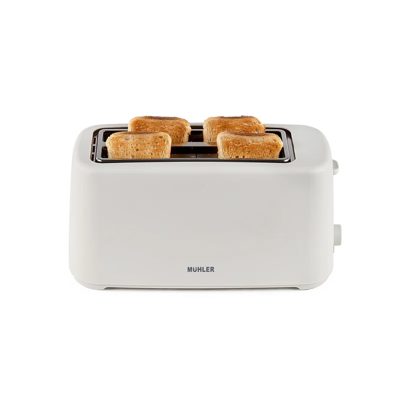 Тостер за 4 филии Muhler MT-747 Dune, 1450W, 2 широки слота