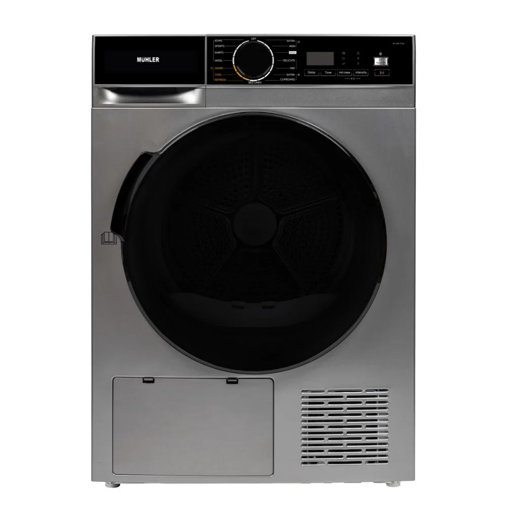 Сушилня Muhler HPD1015MSC, 10kg, Клас C, инверторен компресор, термопомпа, 5 години гаранция