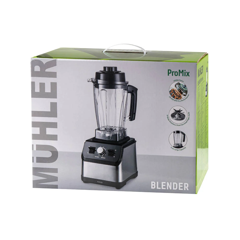 Блендер Muhler MB-1624 ProMix, 1600W, 2.4L, PP кана