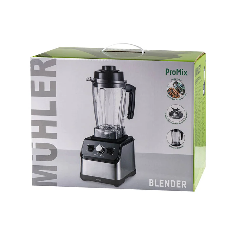 Блендер Muhler MB - 1624 ProMix, 1600W, 2.4L, PP кана