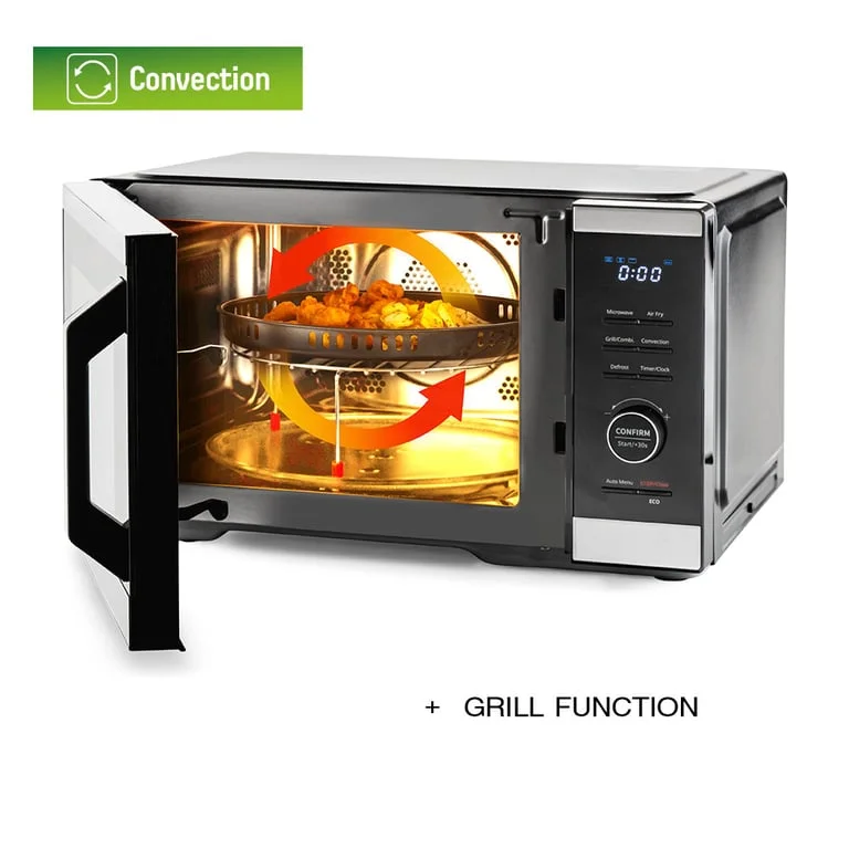 Microwave Oven 5in1 MUHLER MO-979 Air Plus, 27L, black, digital