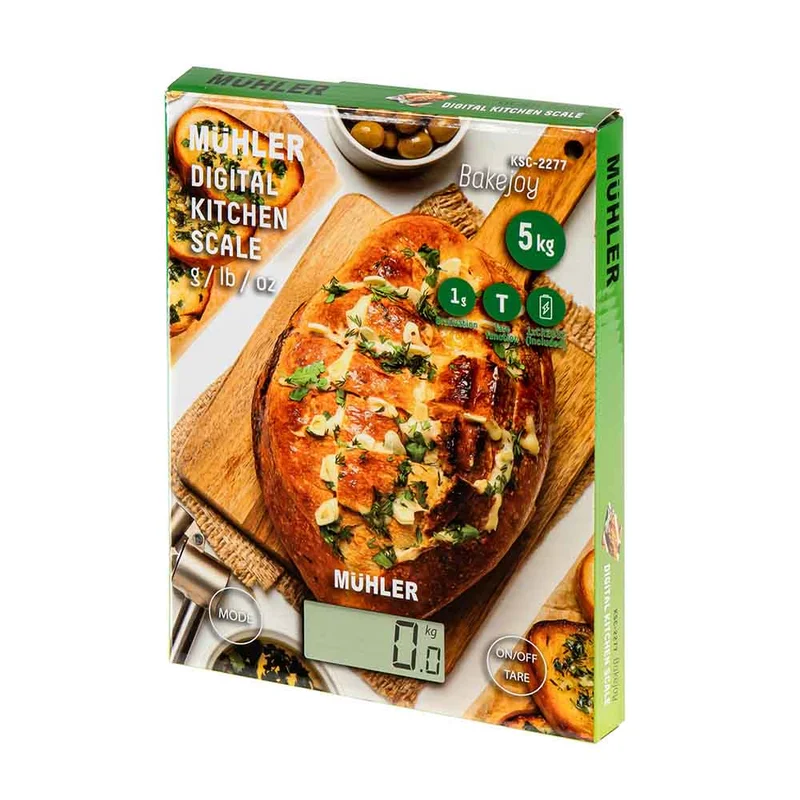 Везна Muhler KSC-2277 ел.кухненска, Bakejoy, 5kg
