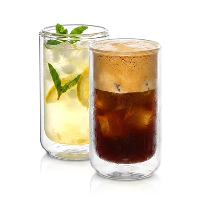 Чаша за студени напитки Luigi Ferrero Coffeina FR-8066 420ml, 2 броя