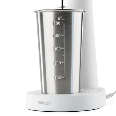 Фрапе миксер стоящ Muhler FMX-277S, 100W, Метална чаша