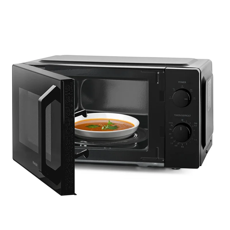 Микровълнова фурна Muhler MO-5055, 20L,черна механична