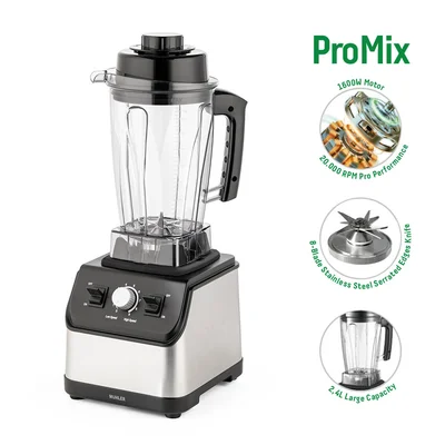 Блендер Muhler MB - 1624 ProMix, 1600W, 2.4L, PP кана