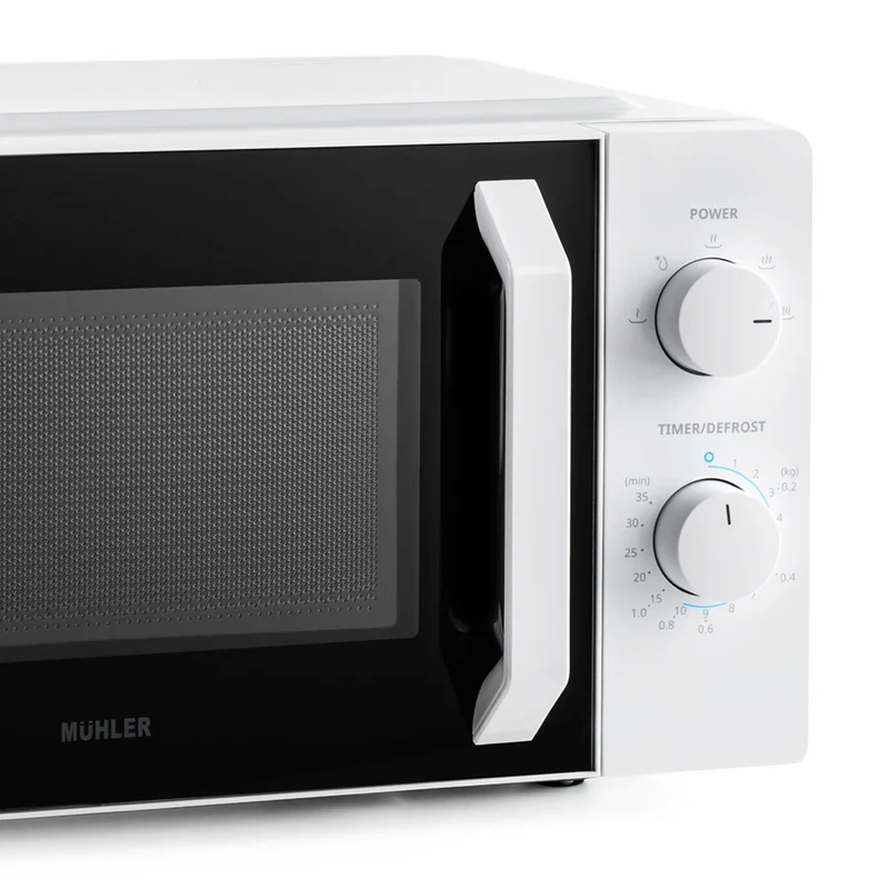 Микровълнова фурна Muhler,MO-5051, 20L,бяла механична