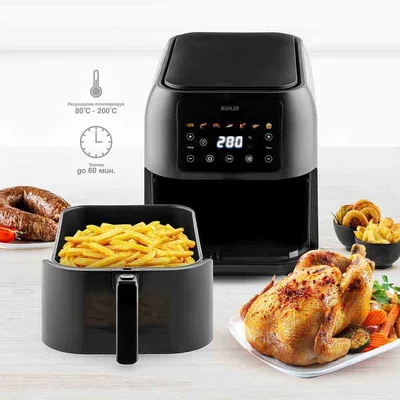 Air fryer Muhler MFX-815, 1700W, LED