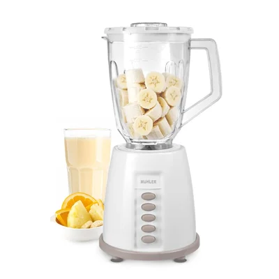 Блендер Muhler MB-155, 500W, 1.5 л, пласт.кана, сив