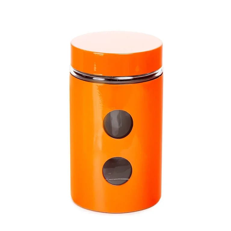 Storage jar Muhler MR-1406OM 1.05L, orange