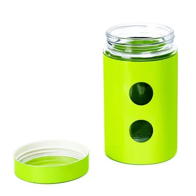 Storage jar Muhler MR-1406GM 1.05L, green