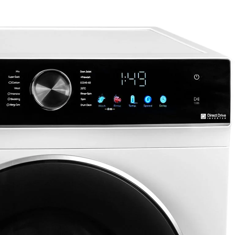 Пералня Muhler DDWM1012WA, клас А, инверторна, директно задвижване, 10kg, 1200rpm, 5 години гаранция