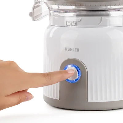 Citrus Juicer Muhler MJ-9022, 2 cones, self pressing system