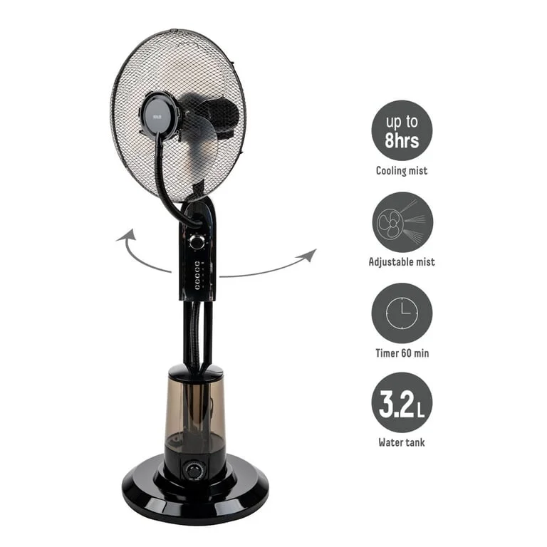 16" Mist fan Muhler MF-1677, timer, mech. Control